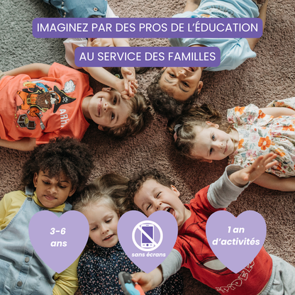 Calendrier d’activités Famille (3–6 ans)