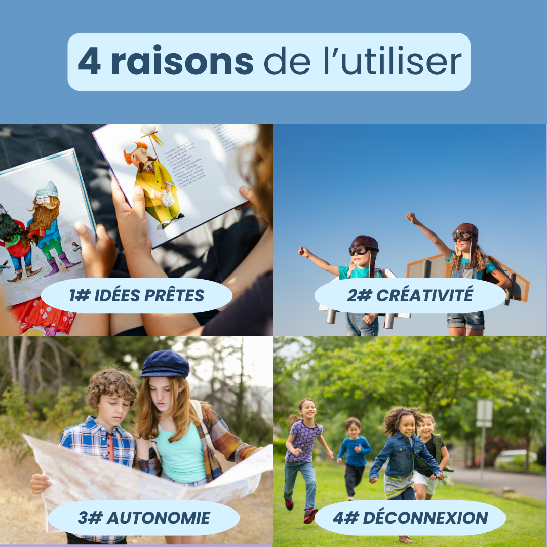 Activités créatives sans écran pour enfants - pack calendriers fratrie Lifee avec 1 an d'idées famille ludiques et éducatives