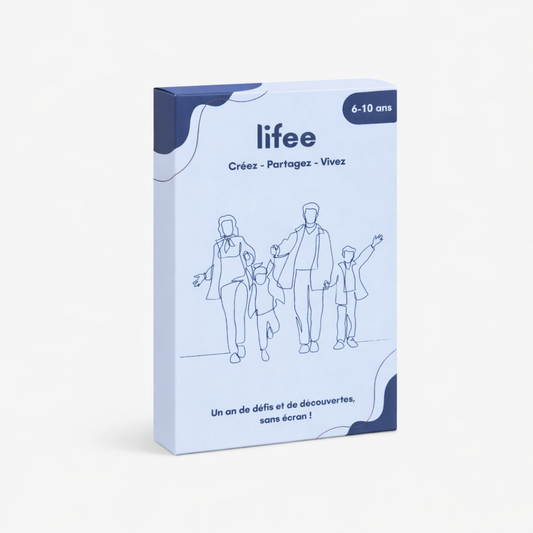 Calendrier d'activités famille 6-10 ans Lifee - 52 semaines sans écran